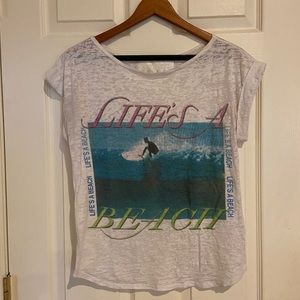 Life’s A Beach Burn-Out Tee